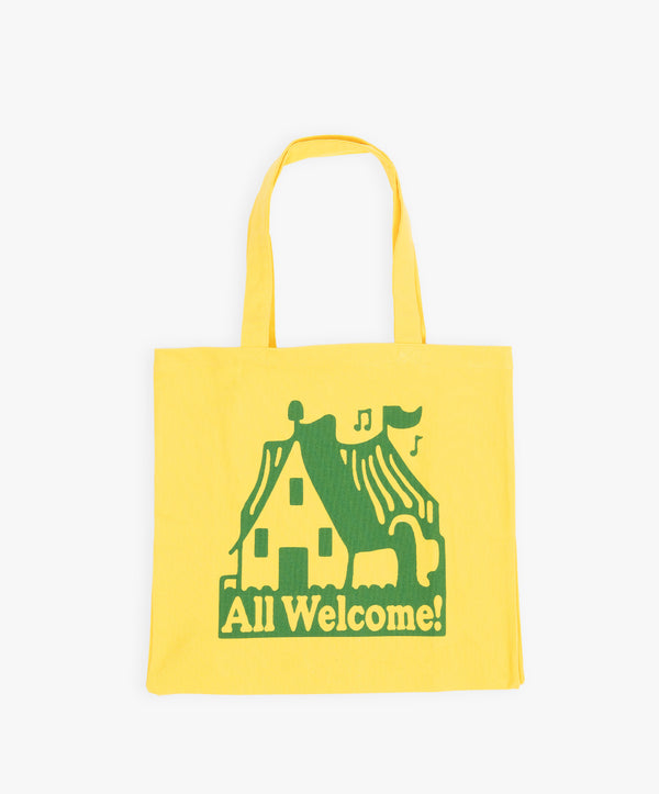 All Welcome Home Canvas Totebag - Sunshine