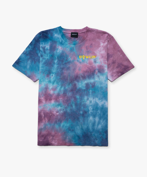 Howlin' Tie Dye T-shirt - Short Sleeve - Night Mix