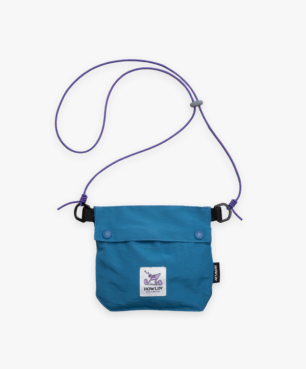 Music Note Bag - Blue Water Repellent Nylon