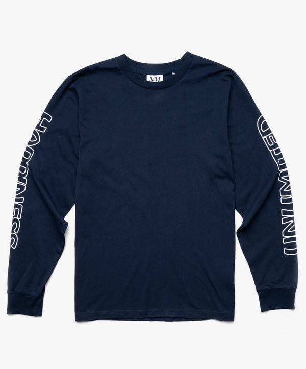 Longsleeve T-shirt - Navy Blue