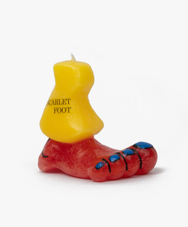 Scarlet Foot Candle