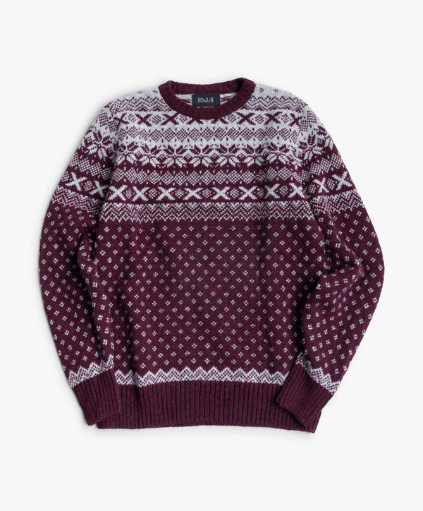 Mr Lawrence - Burgundy/Silver