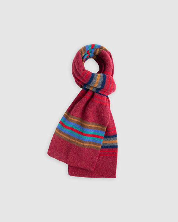 College Fun Scarf - Cherry Glow