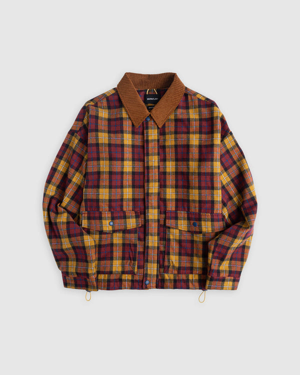 Distant Jacket - Check Twill - Yellowman