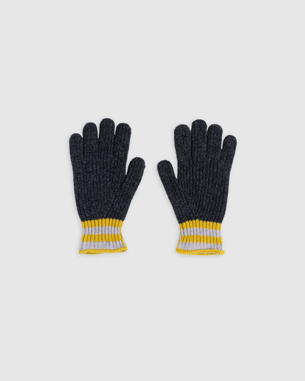 Love My Ribbed Gloves - Charcoal