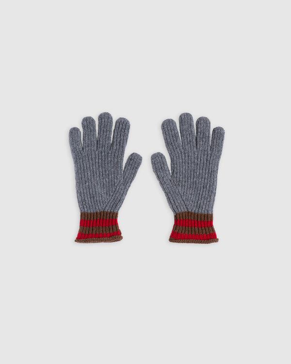 Love My Ribbed Gloves - Grey Delight