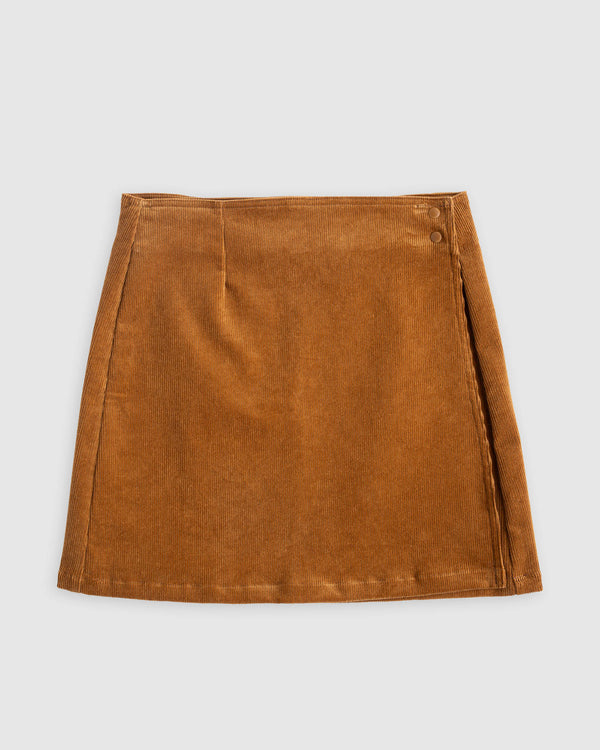 Safe Skirt - Corduroy - Cognac (Women)