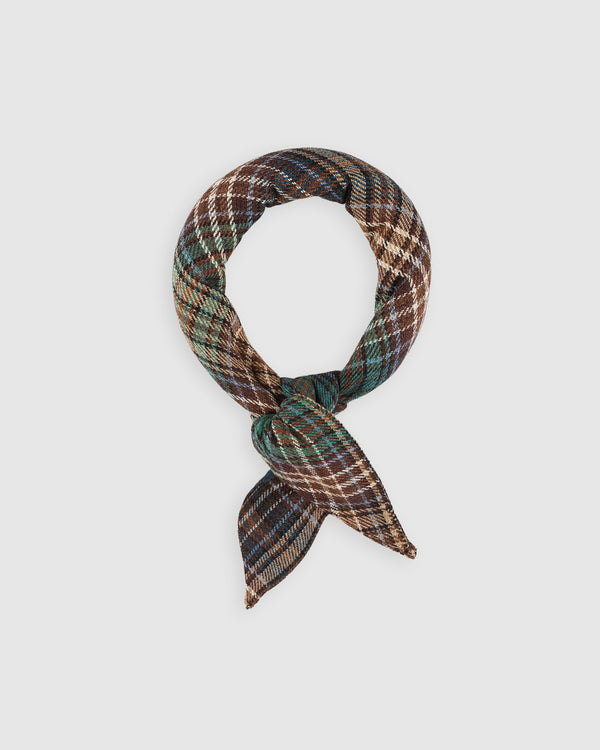 Bandana Lovers - Japanese Twill Check - Brown