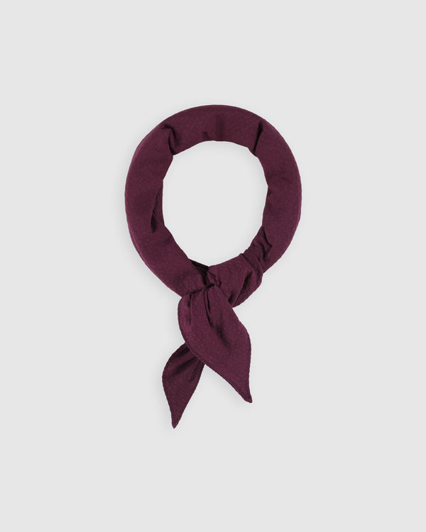 Bandana Lovers - Seersucker - Burgundy