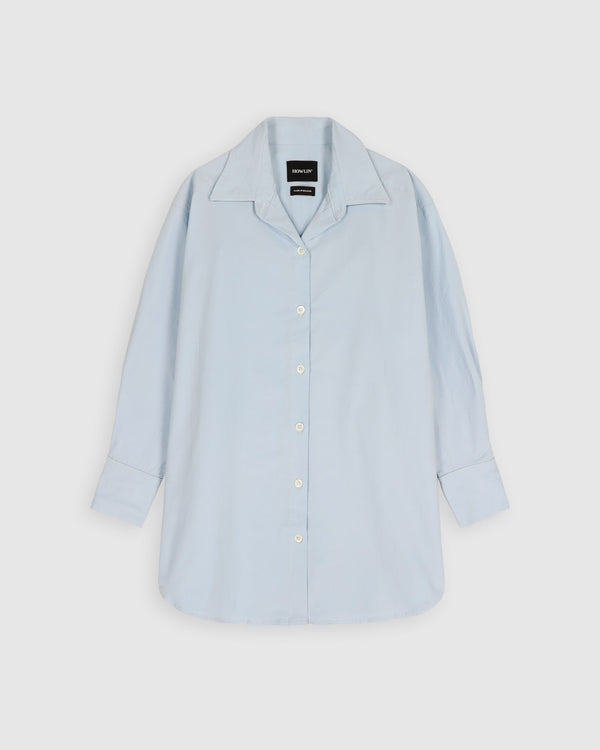 Big Lovely Shirt - Seersucker - Ice Blue (Women)