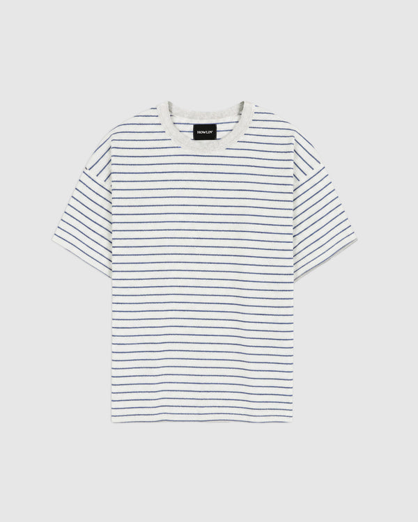 Boxy Freedom T-shirt - Blu-ish