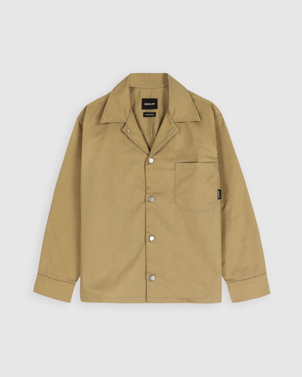 Boxy Freedom Shirt - Twill Fix - Cognac