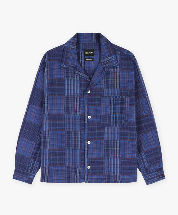 Boxy Freedom Shirt - Blues Mix