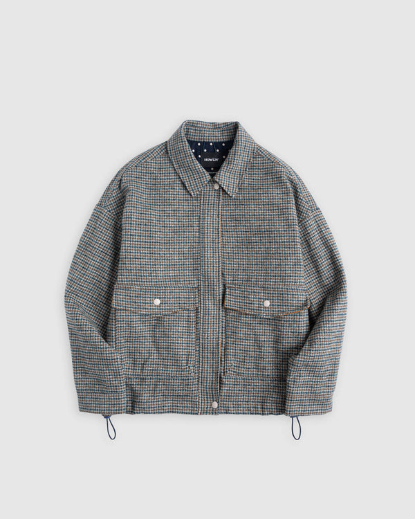 Boxy Moon Jacket - Check - Lunar (Women)