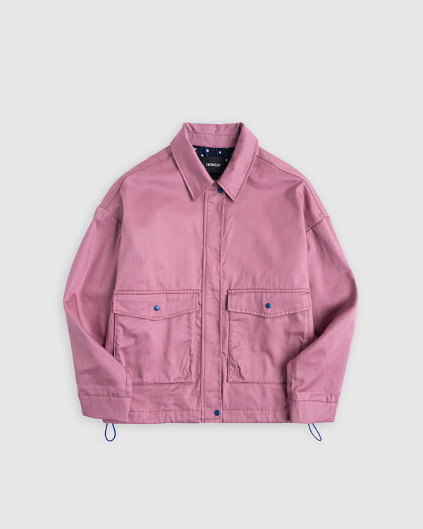 Boxy Moon Jacket - Twill - Dark Rose (Women)