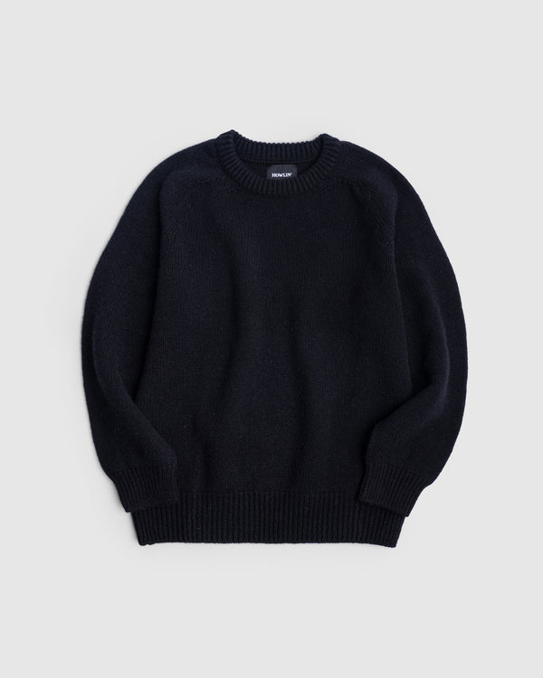Boxy Space Knit - Black