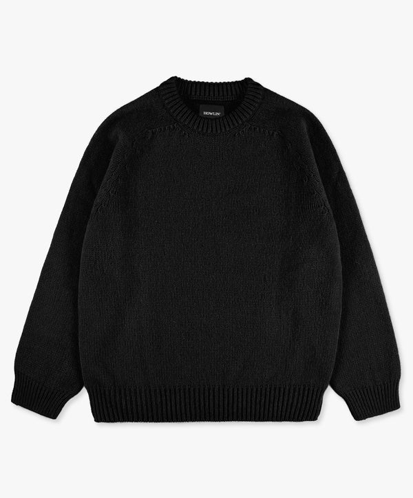 Boxy Space Knit - Black