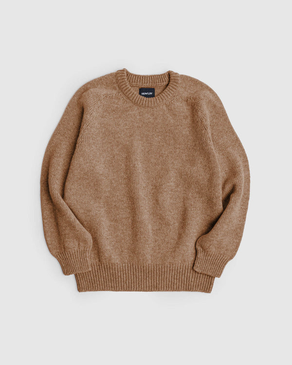 Boxy Space Knit - Camel