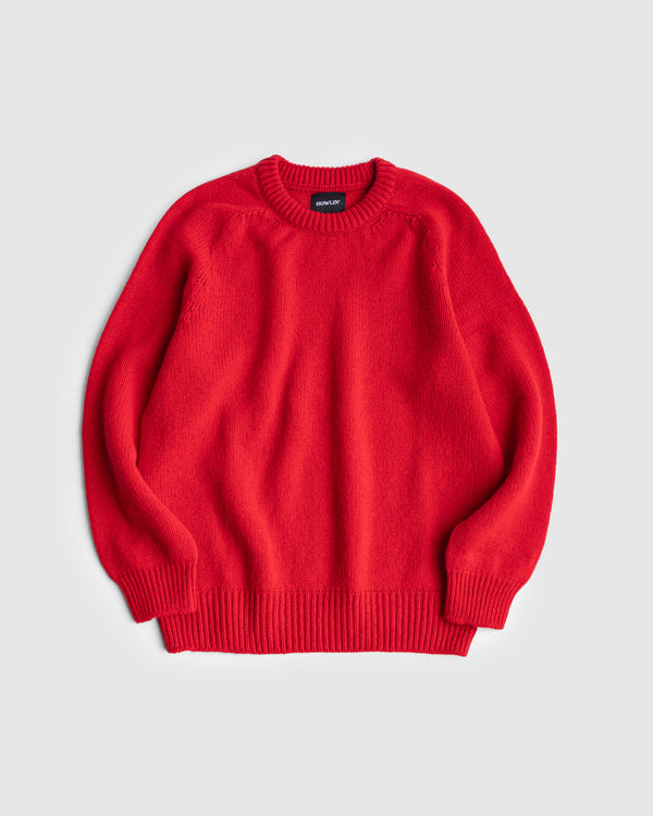 Boxy Space Knit - Fire