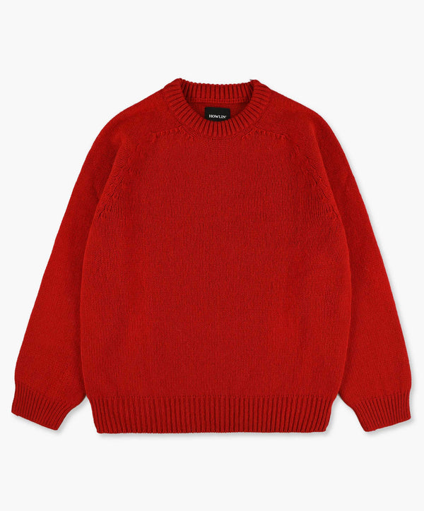 Boxy Space Knit - Fire