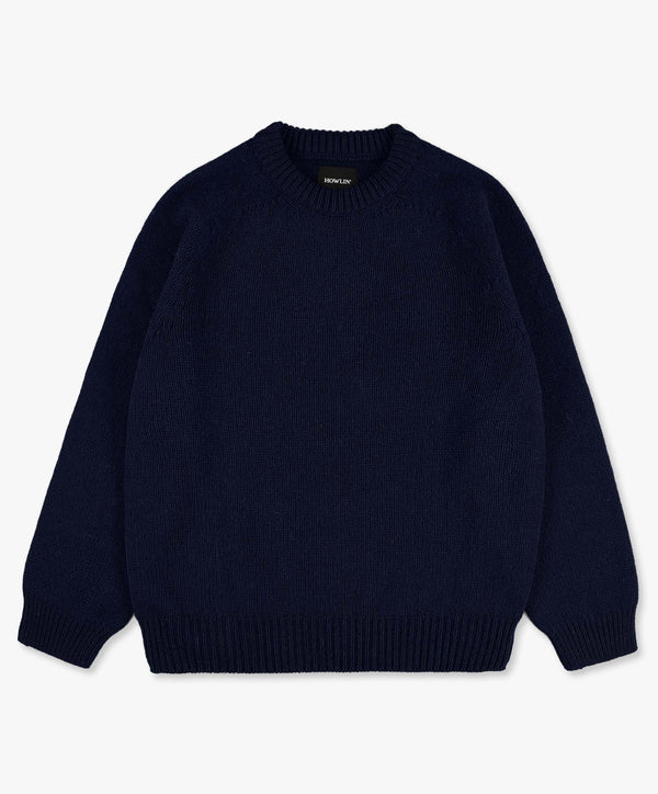 Boxy Space Knit - Navy