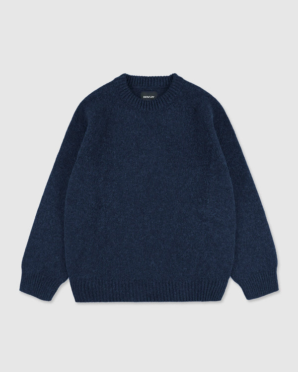 Boxy Space Knit - Navy