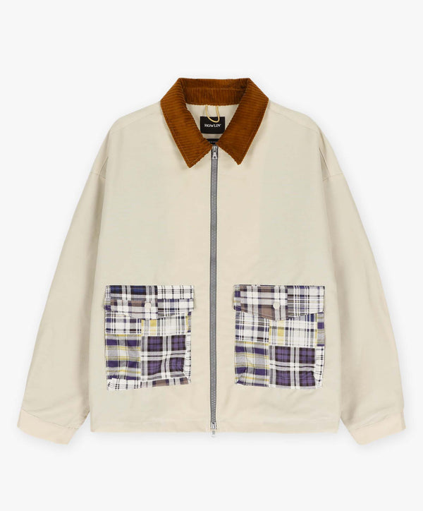 Boxy Swing Jacket - Mixup - Cream Mix