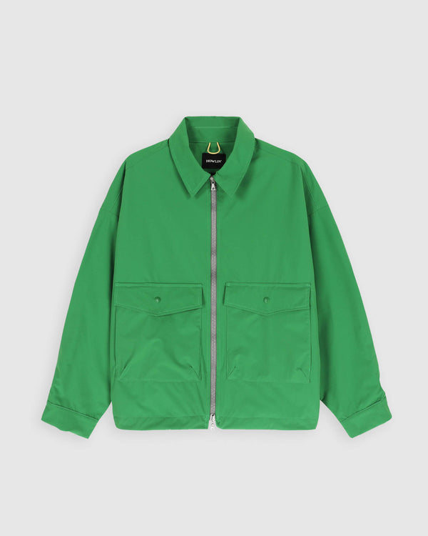 Boxy Swing Jacket For Women - Eco Taffeta - Space Green (Women)