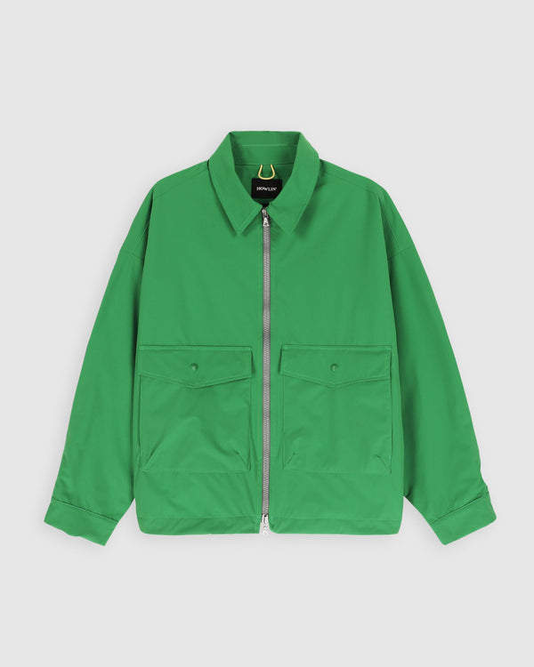 Boxy Swing Jacket For Women - Eco Taffeta - Space Green (Women)