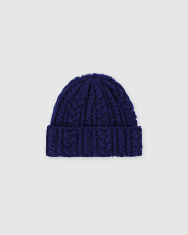 Cable Festival Hat - Cobalt Love