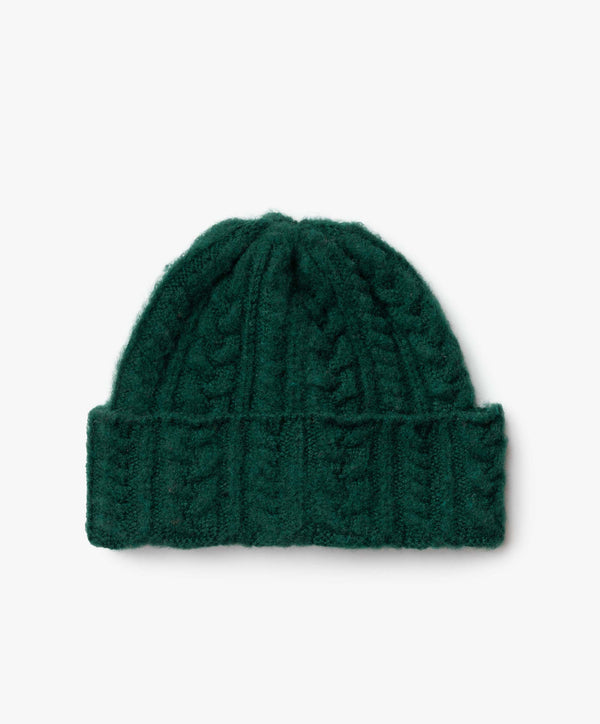 Cable Festival Hat - Forest