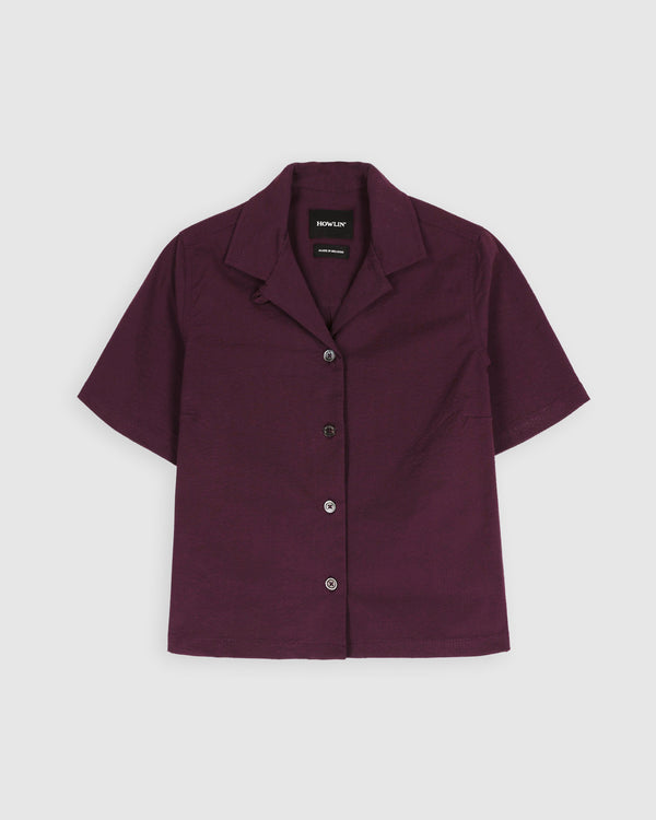 Cocktails For The Girls shirt - Seersucker - Burgundy (Women)