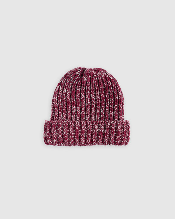 Colour Blind Hat - Bordeaux/Beige