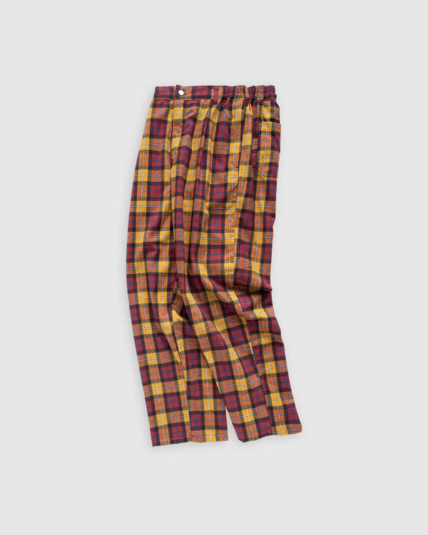 Cosmic Pants - Check Twill - Yellowman