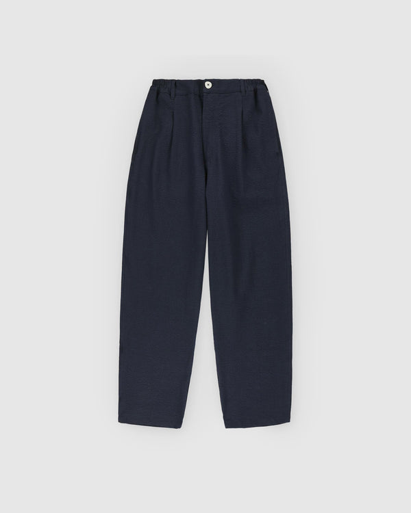 Cosmic Pants - Crispy Seersucker - Navy