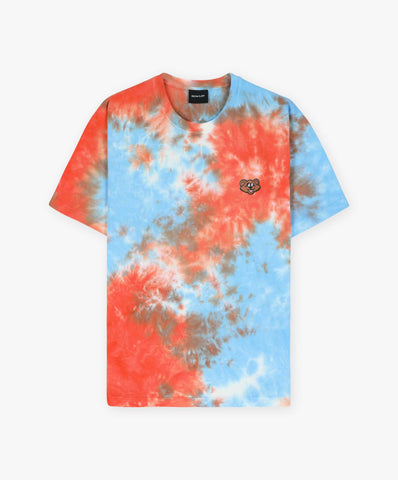 Cosmic Short Sleeves Shaggy Bear - Red Fire