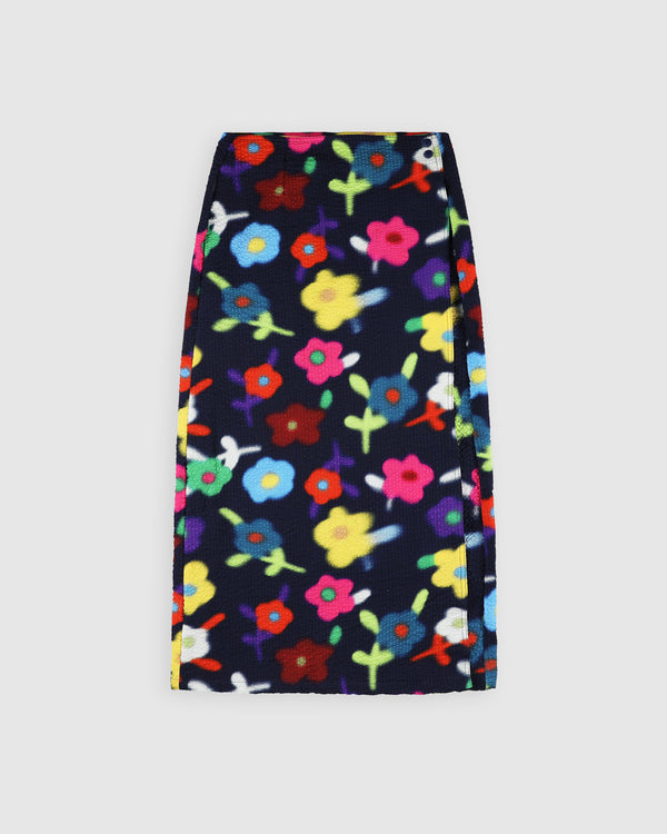Cosmic Skirt - Trippy Flowers - Space (Women)