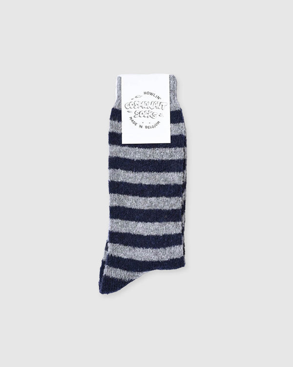 Cosmonaut Socks - Blue/grey