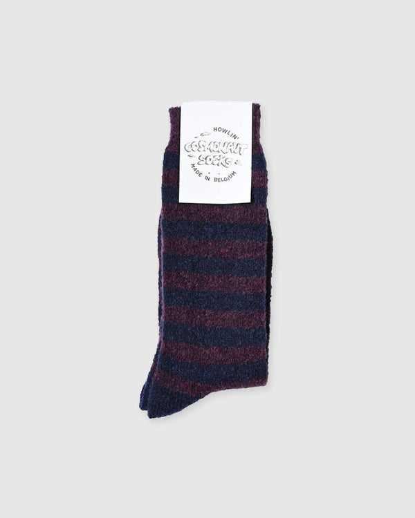 Cosmonaut Socks - Blue/purple