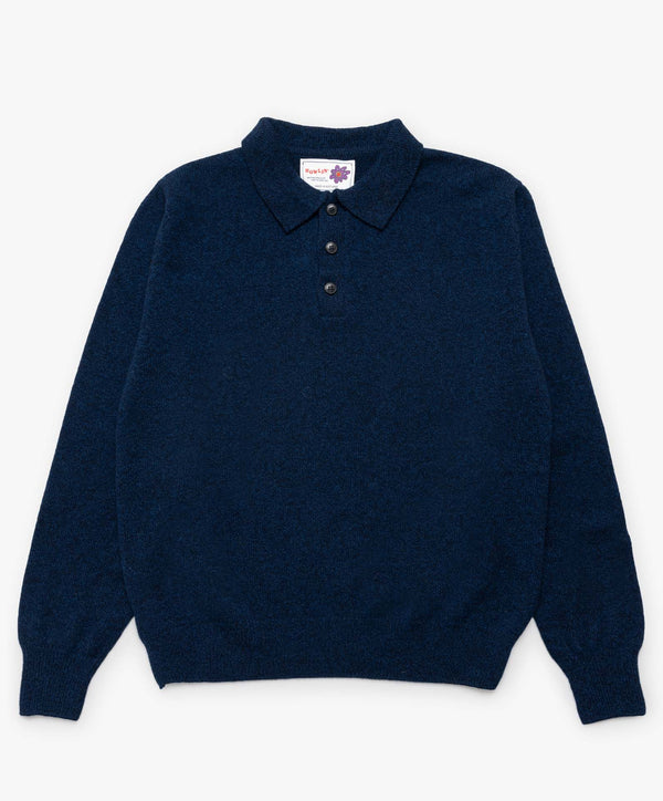 Dance of the Polo knit - Navy Mix