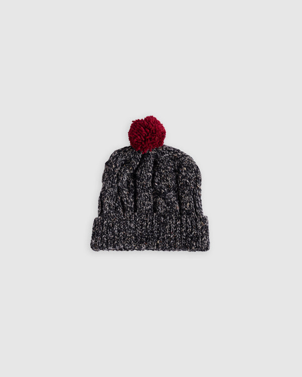 Fat Albert Hat - Black Melange/Red