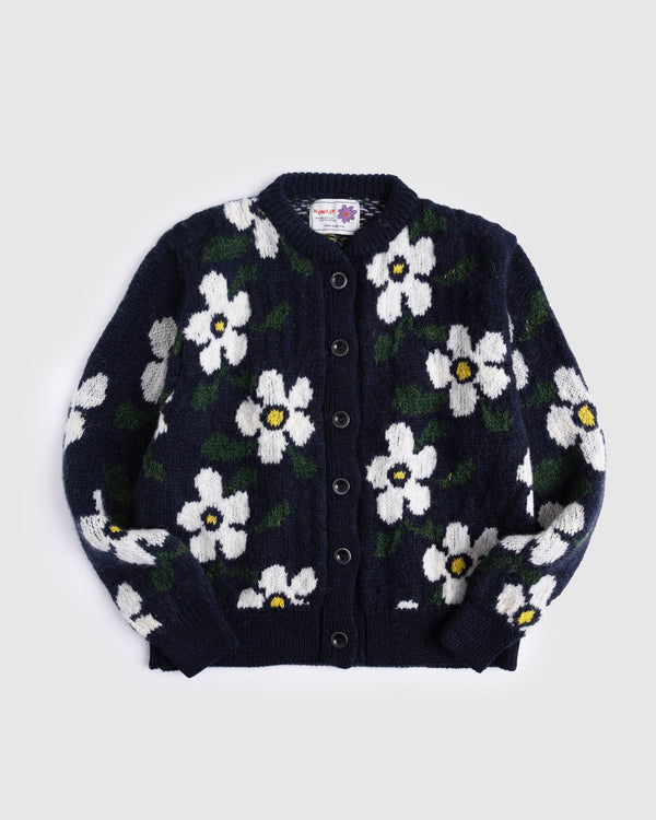 Flowers In Space - Navy (Women)