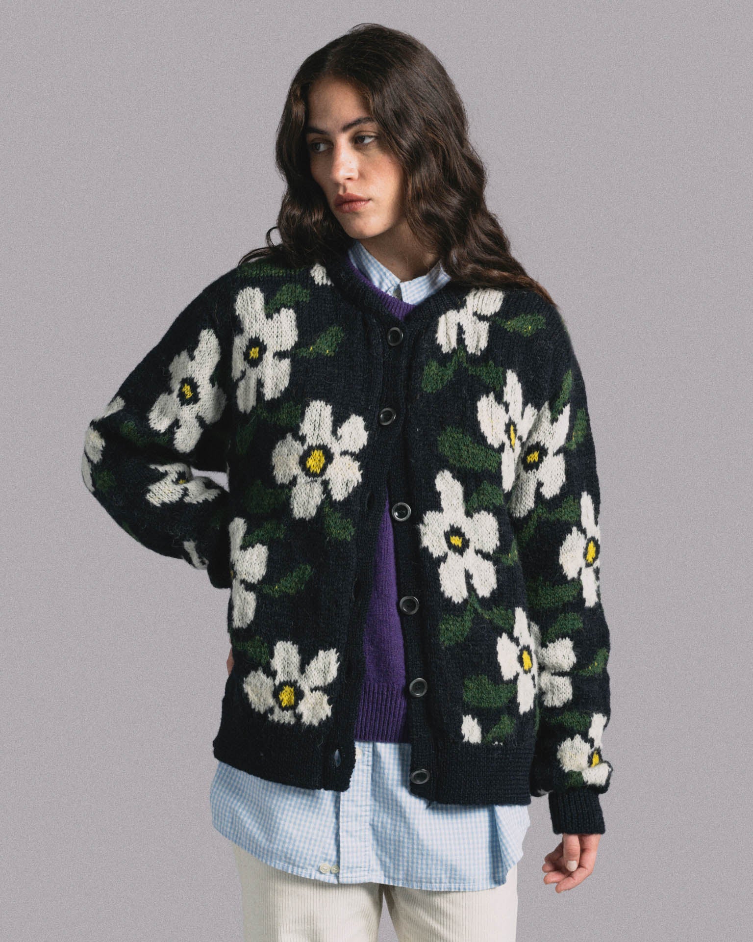 Howlin' Flowers in Space - Navy (Women) SS26