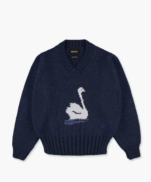 Free All Swans - Longsleeve - Navy (Women)