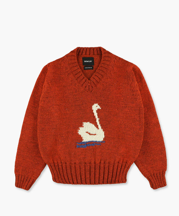 Free All Swans - Longsleeve - Orange (Women)