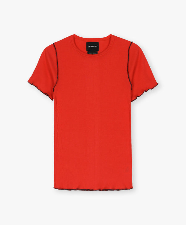 Hello And Goodbye T-shirt - Red Fire (Women)