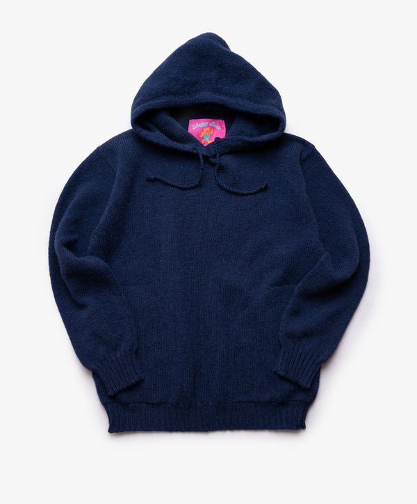 Shaggy Bear Hoodie - Navy *Exclusive