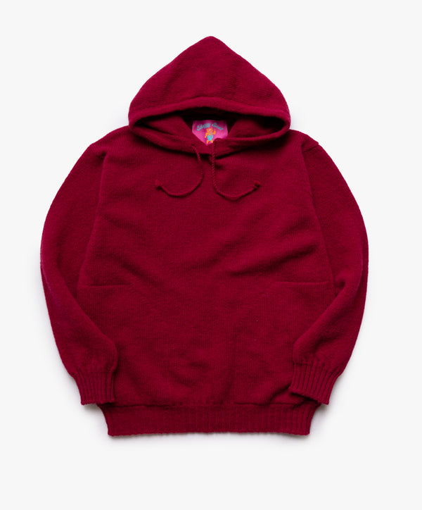 Shaggy Bear Hoodie - Rosy *Exclusive