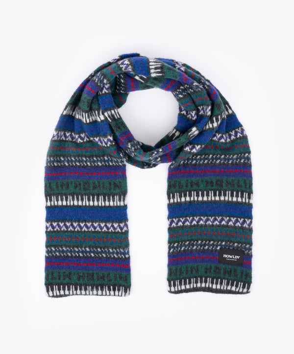 Howlin' Piano Scarf - Green Dream