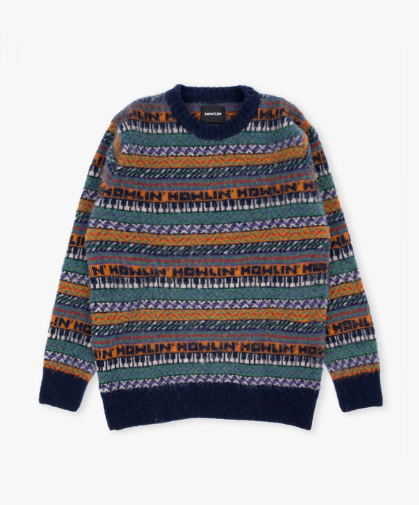 Howlin' Piano World Knit - Orange Dreams